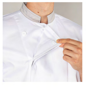 Camisa De Chef Manga Corta 3