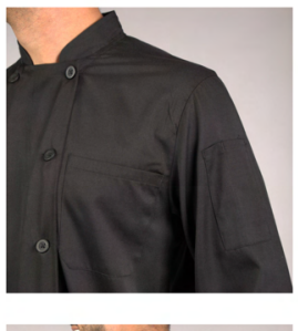 Camisa De Chef Manga Larga2