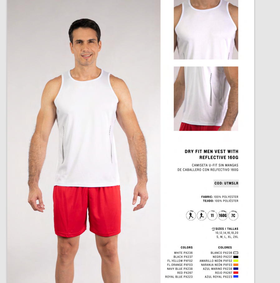 Camiseta U Fit Sin Mangas