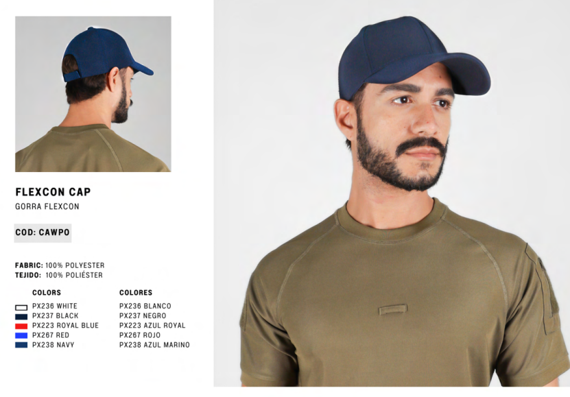 Gorra Flexcon