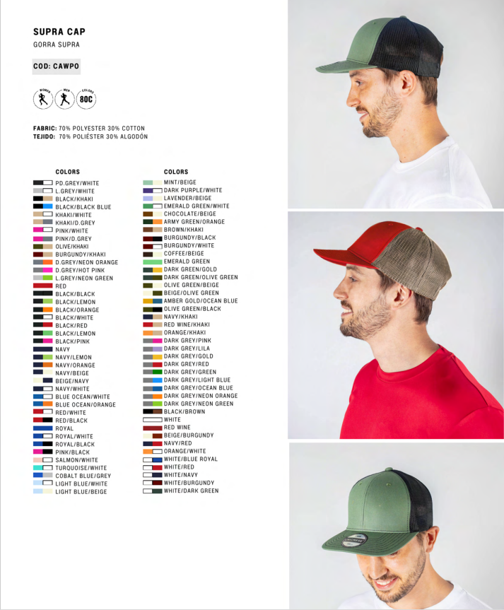 Gorra Supra