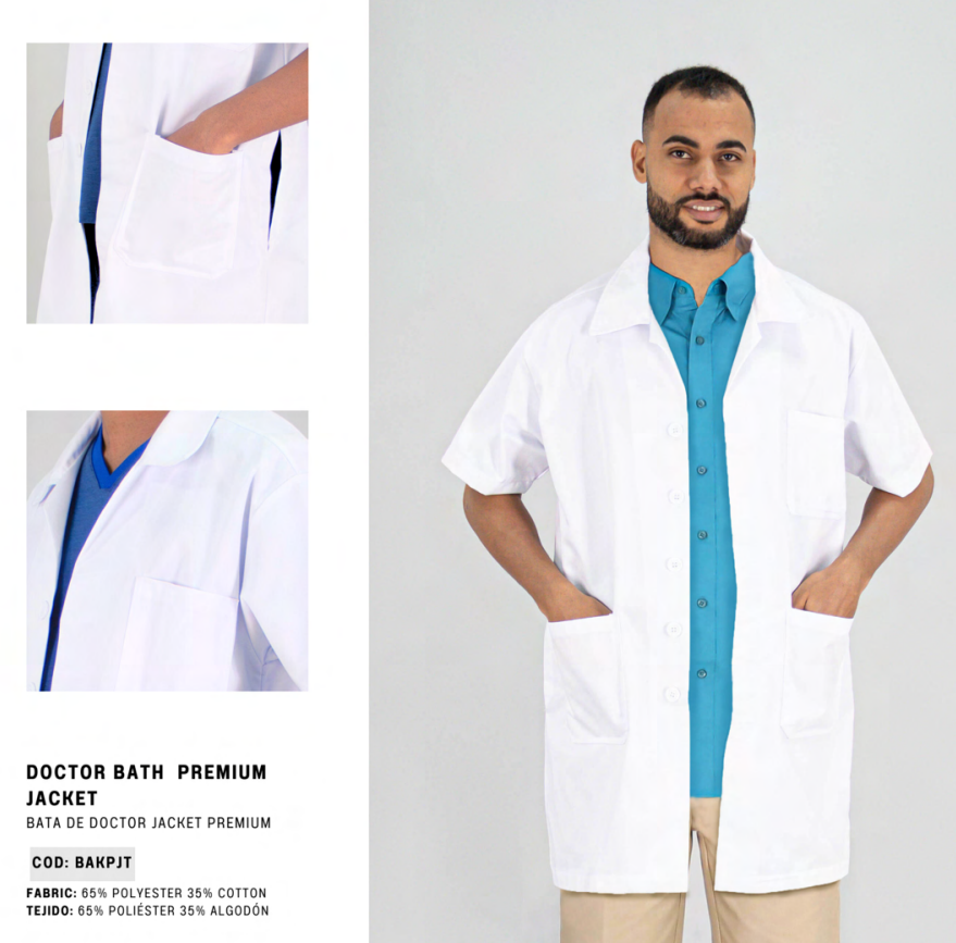 Bata De Doctor Premium