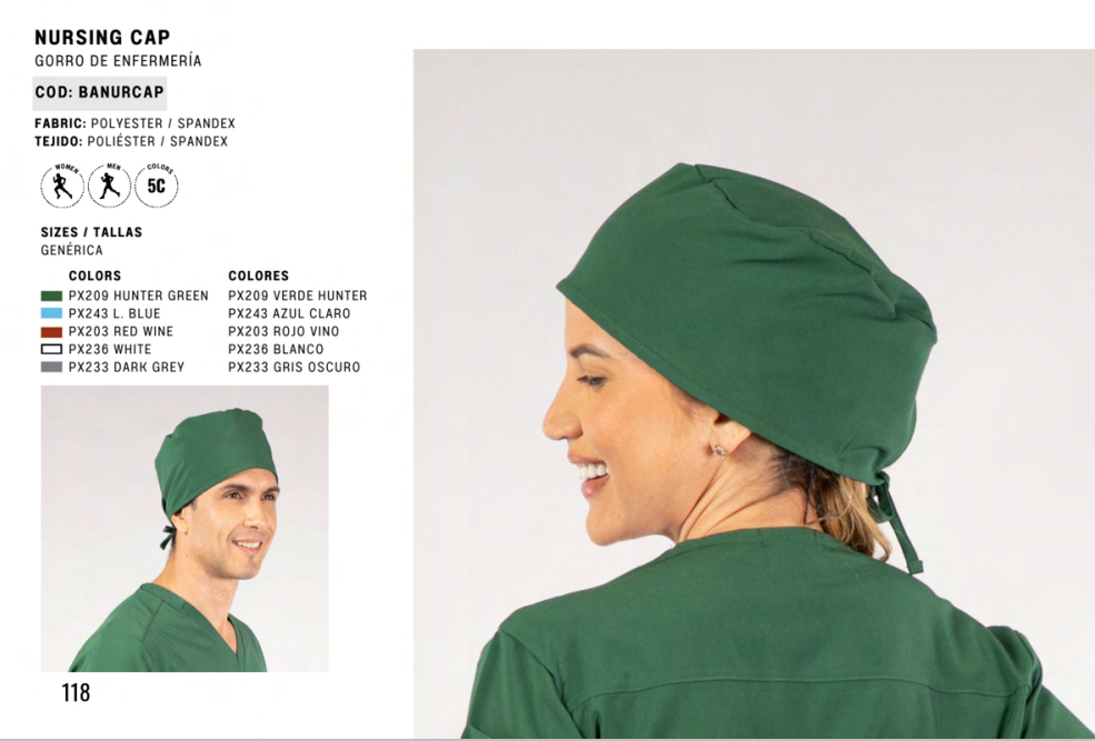 Gorro De Enfermeria