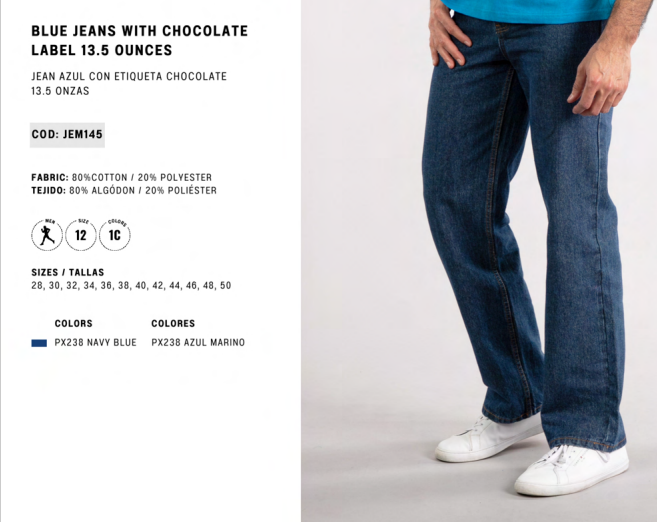Pantalon Jean Hombre