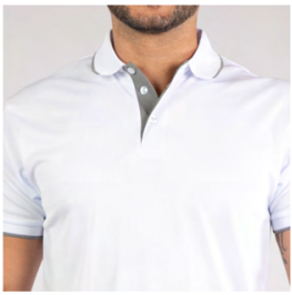 Polo Waffit Blanco