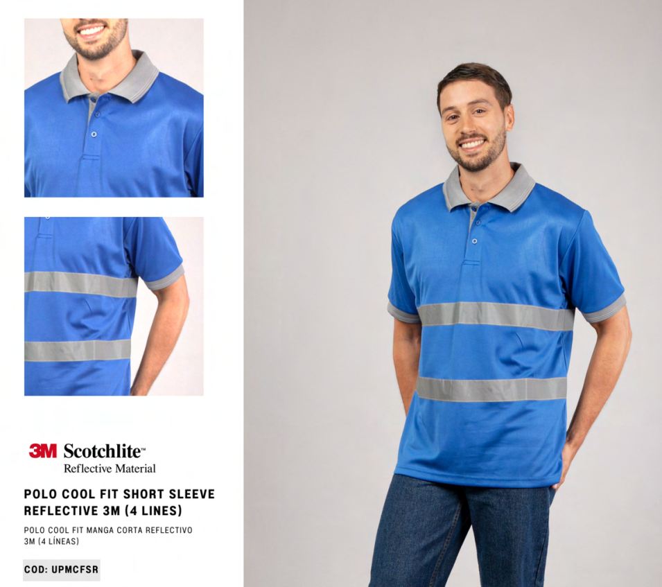 Polo Cool Fit Manga Corta