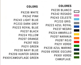 Gorra Panama 7 Drill Para Bordar Colores