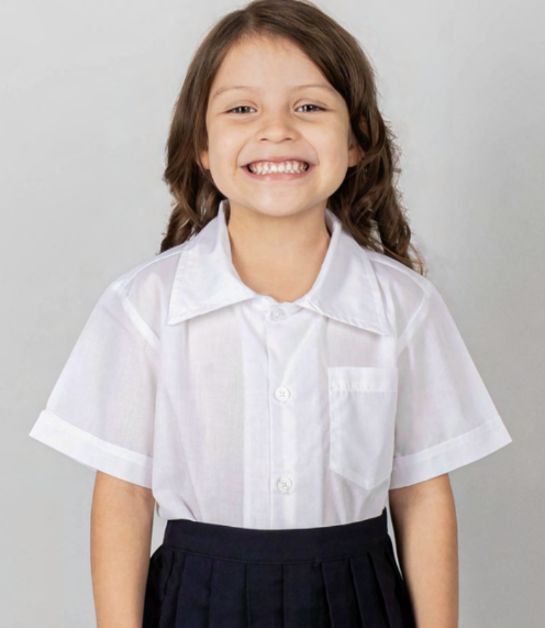 Camisa Escolar Blanca