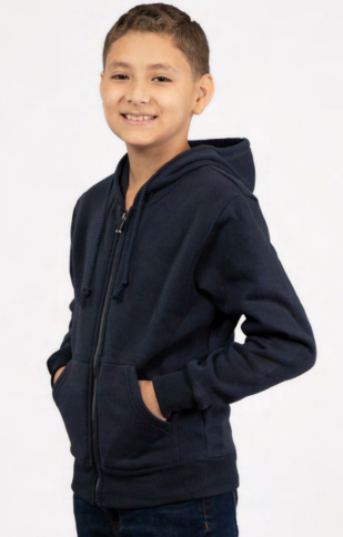 Sudadera Con Capucha Y Zipper 260g