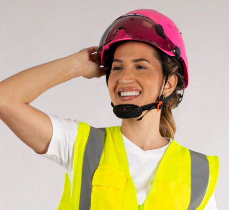 Casco De Seguridad Con Barbiquejo