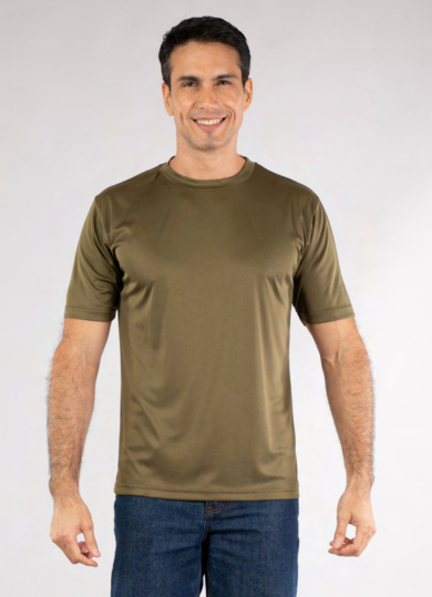 Sueter Cuello Redondo Spandex Manga Corta