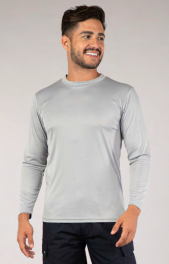 Sueter Cuello Redondo Spandex Manga Larga