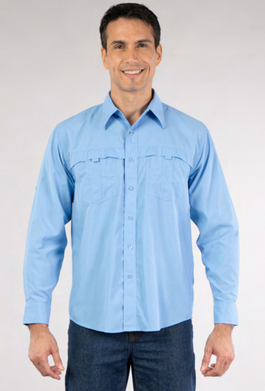 Camisa U Trail Manga Larga Hombre