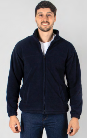 Abrigo Polar Con Zipper