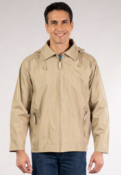 Chaqueta Con Capucha Microfibra