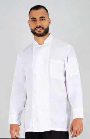 Uniforme Chef Manga Larga