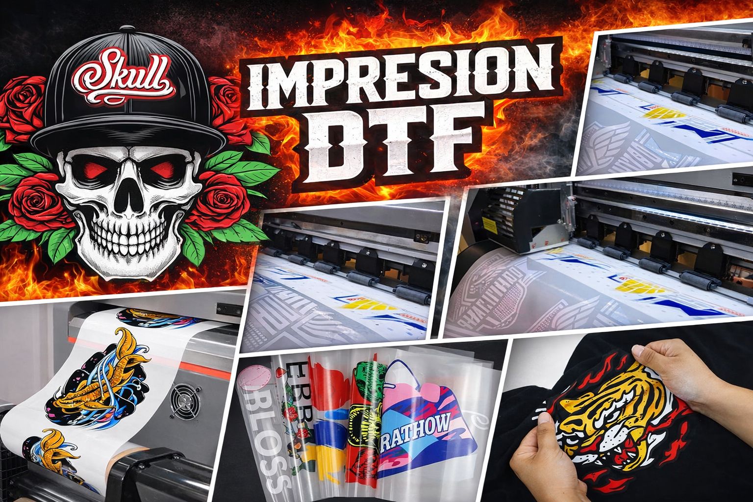 Impresión DTF ejemplo Panabordados